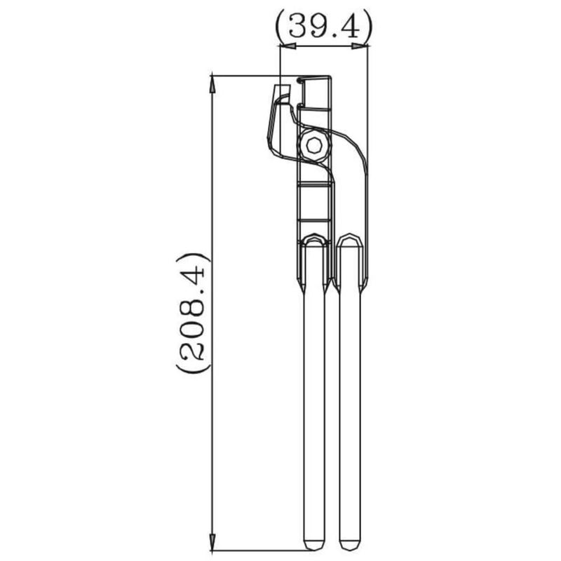 AM Worldwide Pliers C - Closing Header Tool for Car and Truck Radiator Tabs - Aluminum Radiator Repair Tool - Image 4